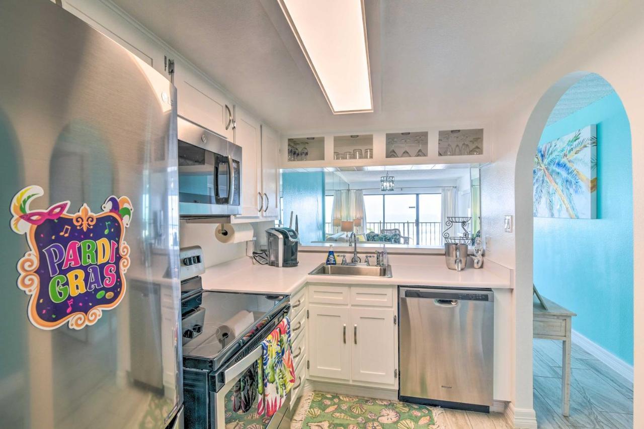Galveston Oceanfront Condo With Balcony And View! Dış mekan fotoğraf
