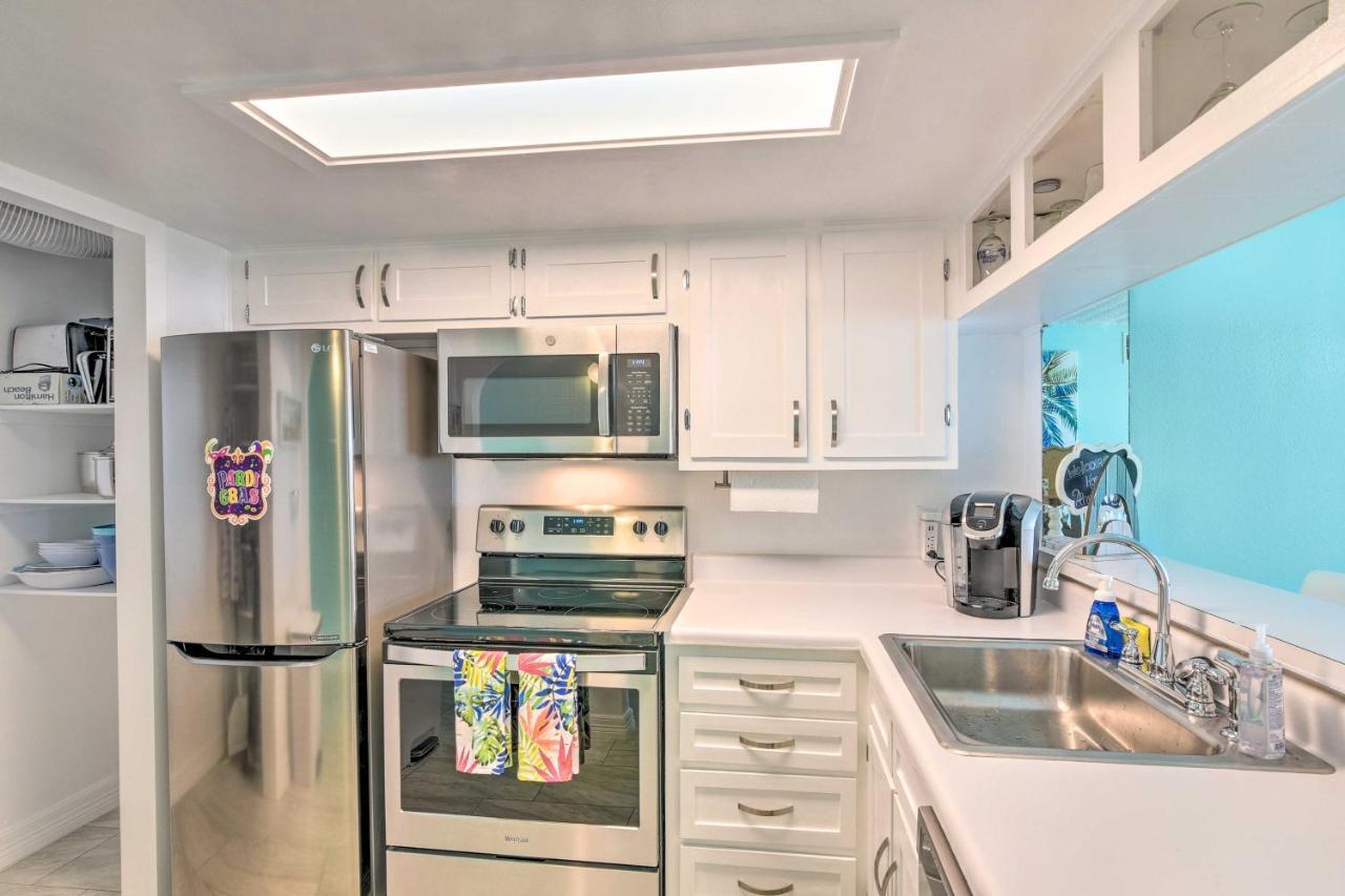 Galveston Oceanfront Condo With Balcony And View! Dış mekan fotoğraf