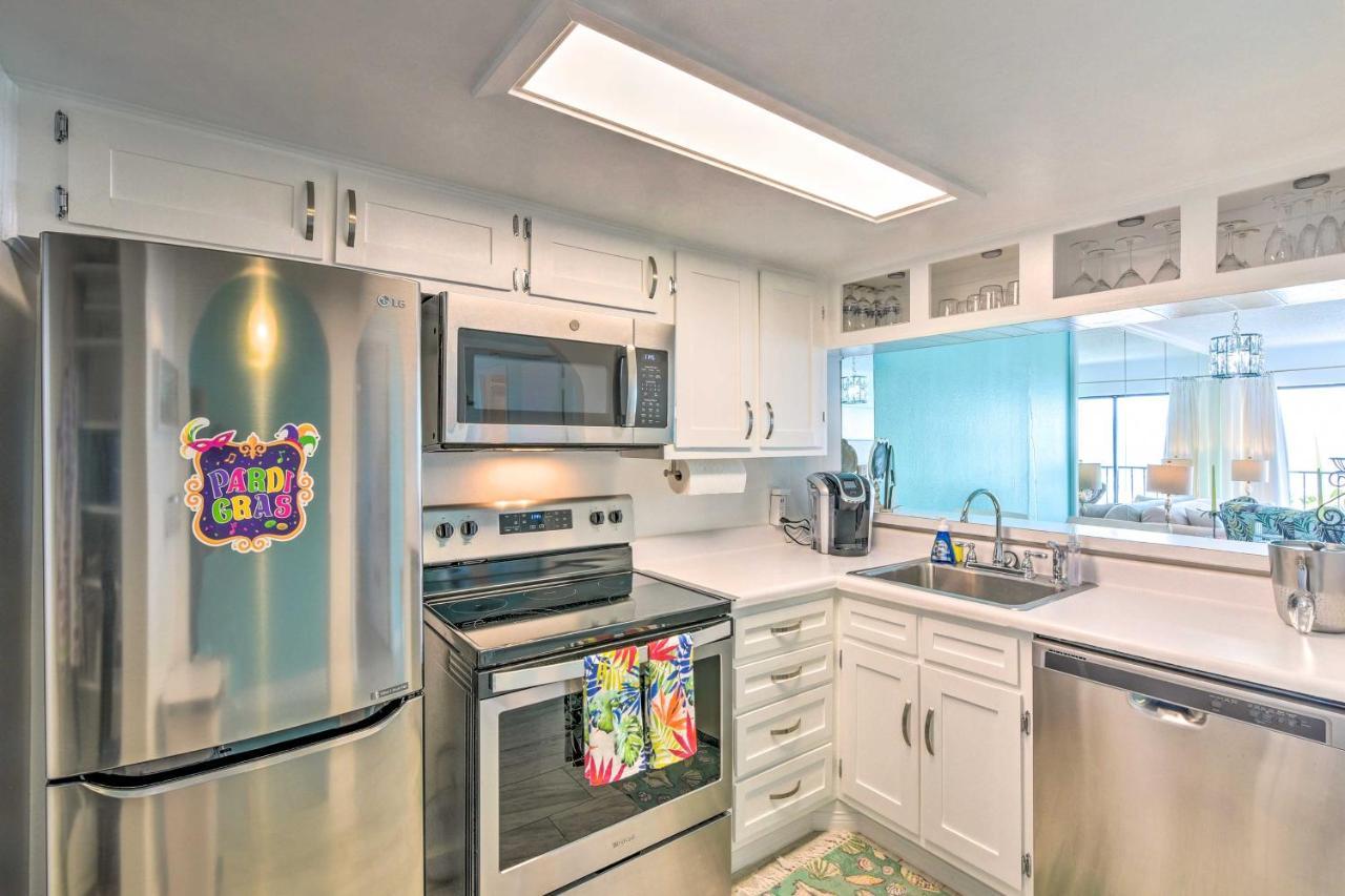Galveston Oceanfront Condo With Balcony And View! Dış mekan fotoğraf
